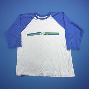 Vintage Split Skateboarding Ranglan T Shirt Size XL Y2k Skater Thrashed